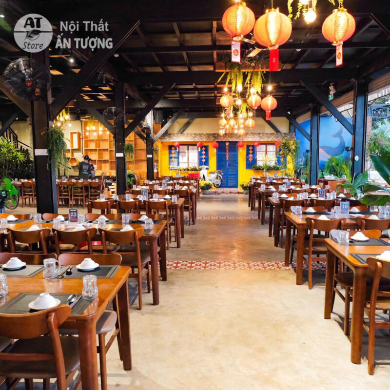Bố Trí Bàn Ghế nhà hàng