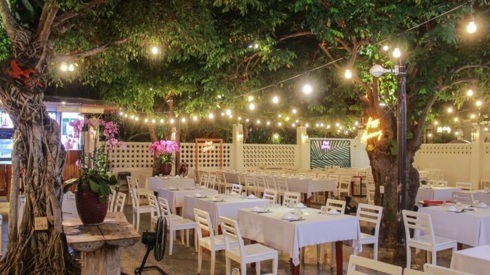 Cơ sở hạ tầng mặt bằng nhà hàng