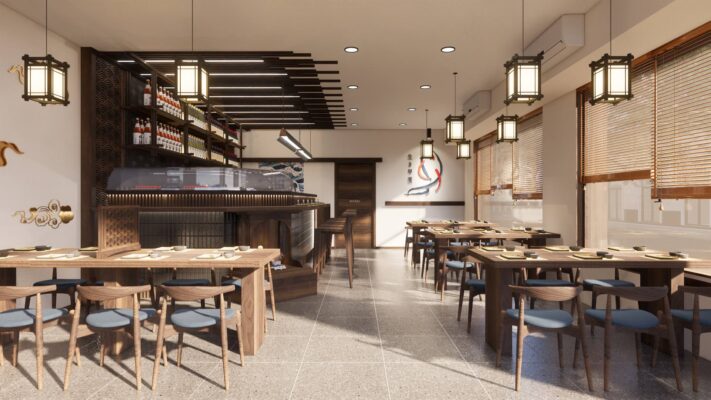 Phong cách nội thất nhà hàng