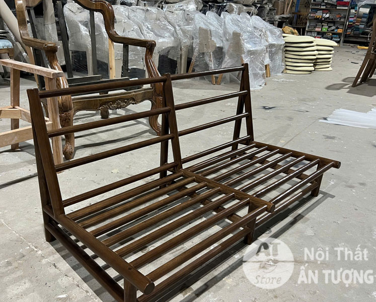 Quy trình sơn màu Walnut