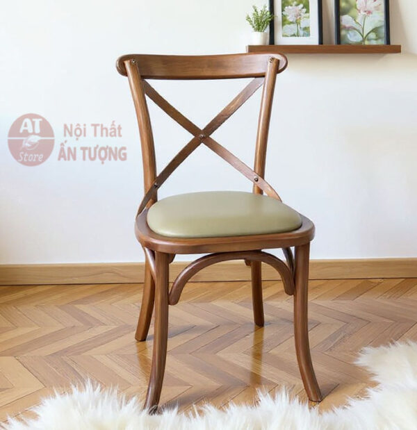 Ghế nhà hàng giá rẻ chất liệu gỗ