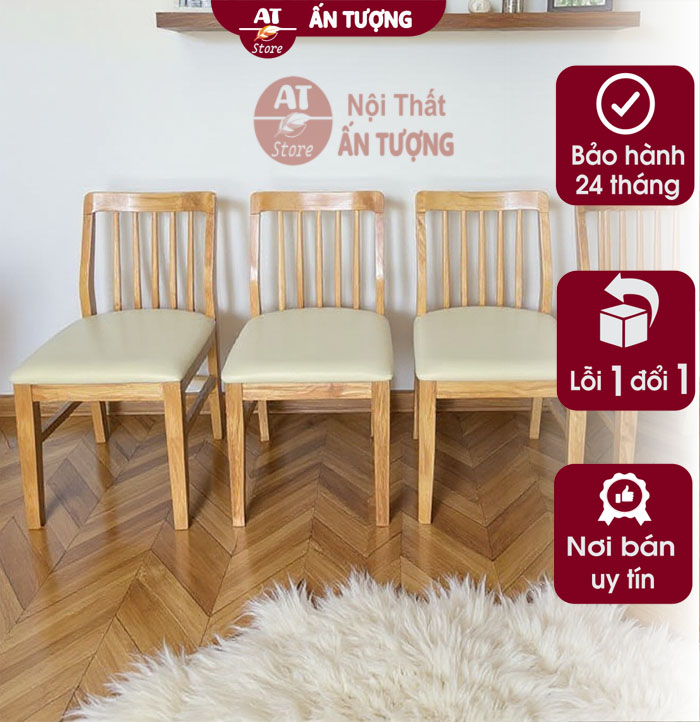 Ghế quán ăn bằng gỗ, ghế quán bún phở đẹp giá rẻ 1