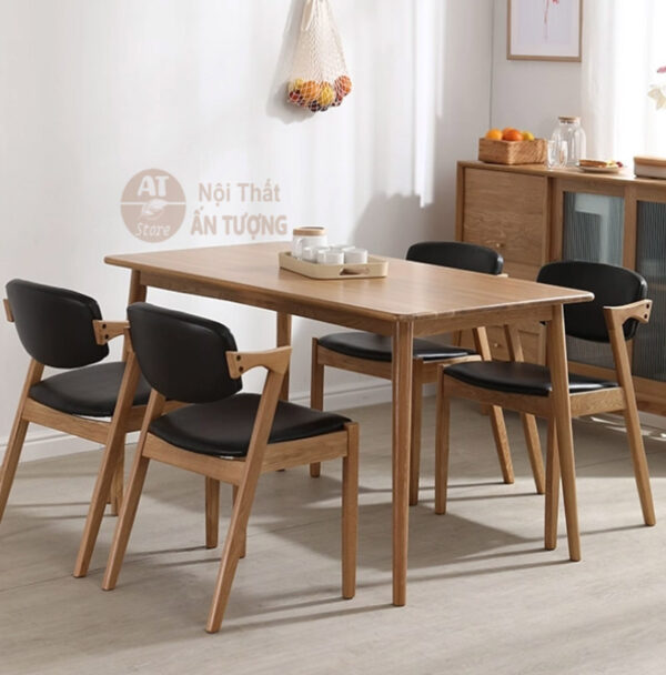 Bàn ăn gia đình đẹp giá rẻ nhỏ gọn phù hợp 4-6 người