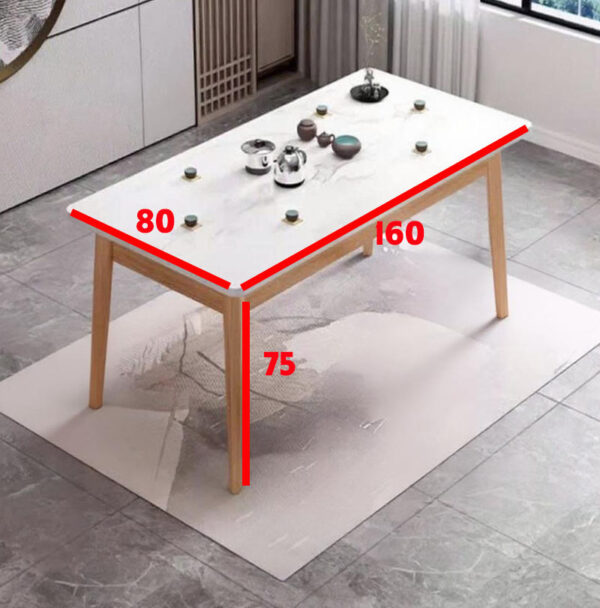 Kích thước bàn của bàn mặt đá 6 ghế đẹp giá rẻ