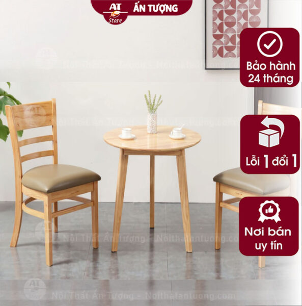 Bàn ghế nhà hàng cafe cabin giá rẻ tận xưởng