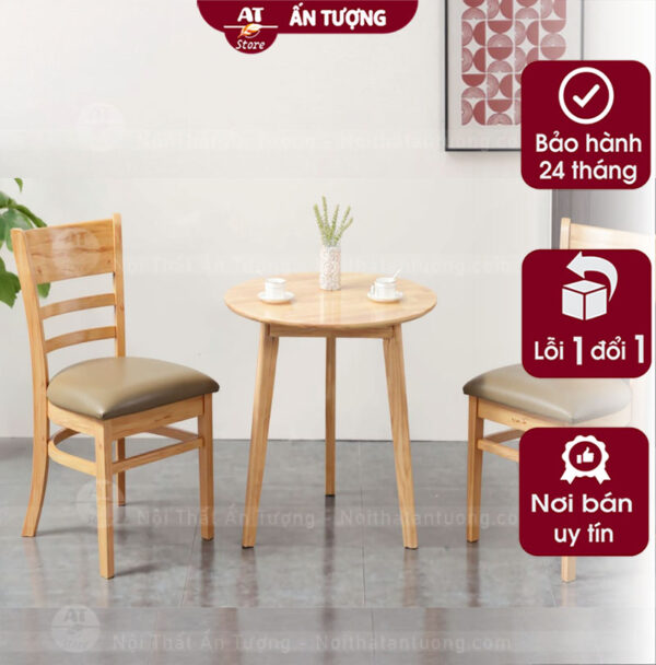 Bàn ghế nhà hàng cafe cabin giá rẻ tận xưởng