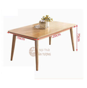 Bàn ghế phòng ăn cơm gia đình đẹp rẻ - màu tự nhiên - óc chó - 4 ghế - 6 ghế
