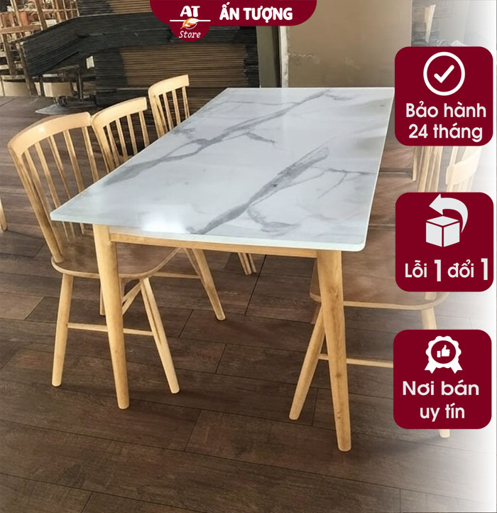 Bộ bàn ăn 6 ghế gỗ đẹp giá rẻ 2