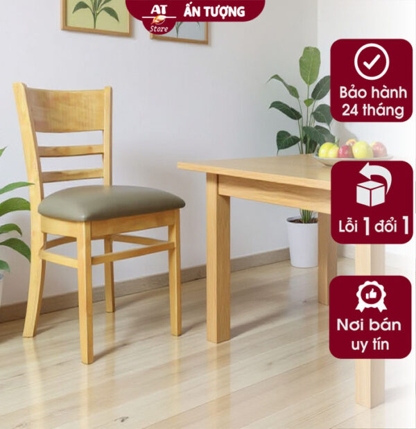 Bộ bàn ăn gia đình 6 ghế gỗ đẹp giá rẻ đặt phòng ăn gia đình căn hộ