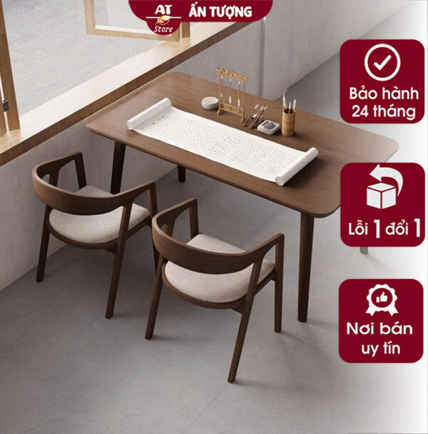 Bộ bàn ăn gia đình phong cách bắc âu đẹp sang trọng giá rẻ AT-7579