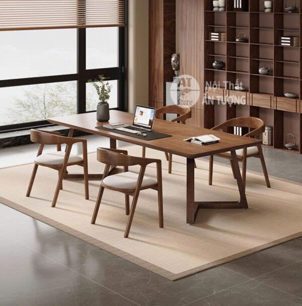 Bộ bàn ghế ăn gia đình 6 người sang trọng cao cấp