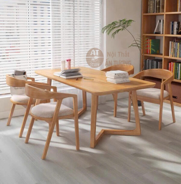 Bộ bàn ghế ăn hiện đại cao cấp gia đình 4 người đẹp AT-5963 - Ảnh 4