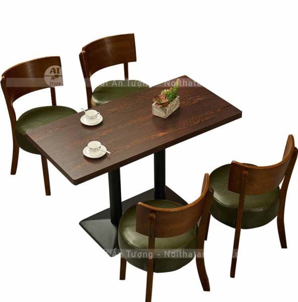 Bàn ghế nhà hàng đẹp giá rẻ TPHCM tại nội thất ấn tượng