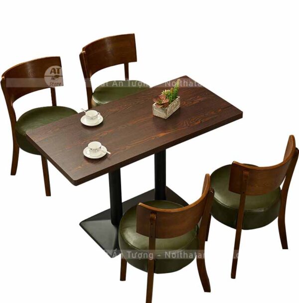 Bàn ghế nhà hàng đẹp giá rẻ TPHCM tại nội thất ấn tượng