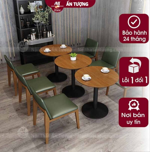 Bộ Bàn ghế nhà hàng kiểu Hàn Quốc đơn giản hiện đại đẹp