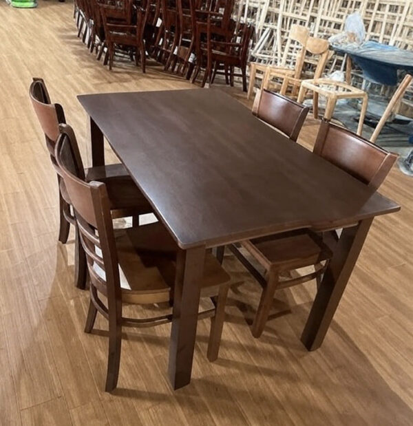 Bộ Bàn ghế nhà hàng, quán ăn, quán nhậu, quán bún phở đẹp bằng gỗ