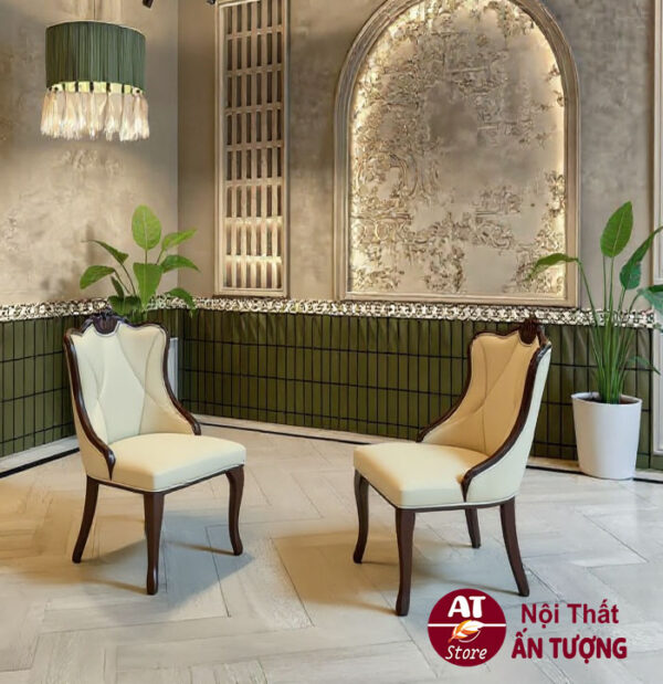Ghế của Bộ Bàn ghế nhà hàng sang trọng phong cách luxury