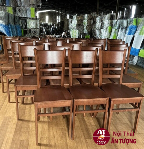 Ghế - Bộ Bàn ghế nhà hàng, quán ăn, quán nhậu, quán bún phở đẹp bằng gỗ 2