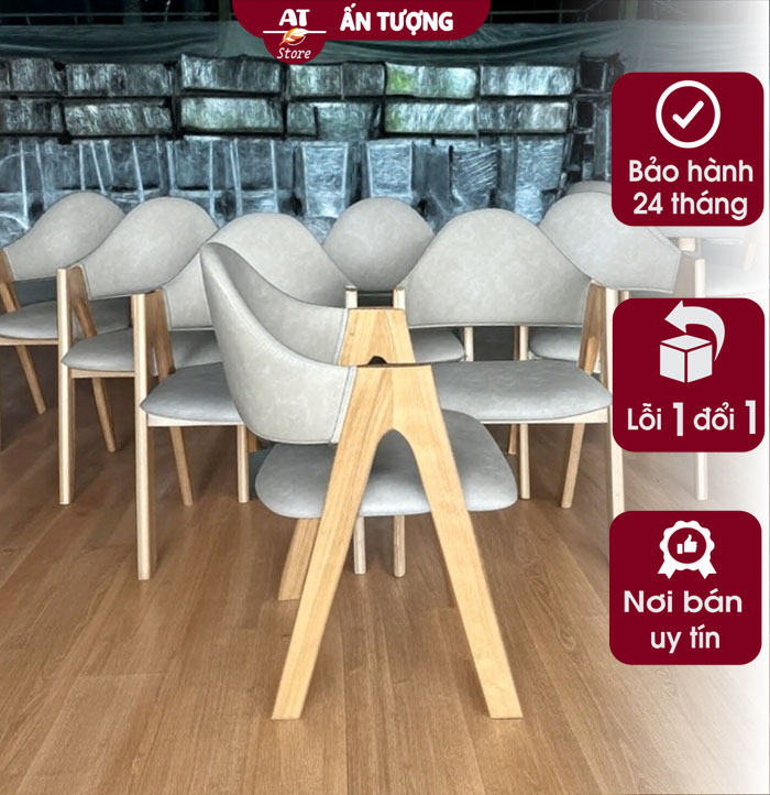 Đặc điểm nổi bật của ghế quán ăn và trà sữa bằng gỗ