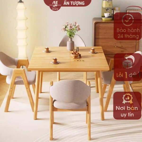 Bàn ghế nhà hàng, quán bún đậu, ăn vặt AT6948 đẹp rẻ