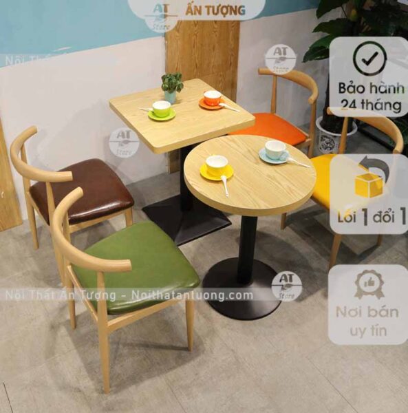 Bàn ghế quán nước, quán ăn vặt, mì cay: Trẻ trung AT3779