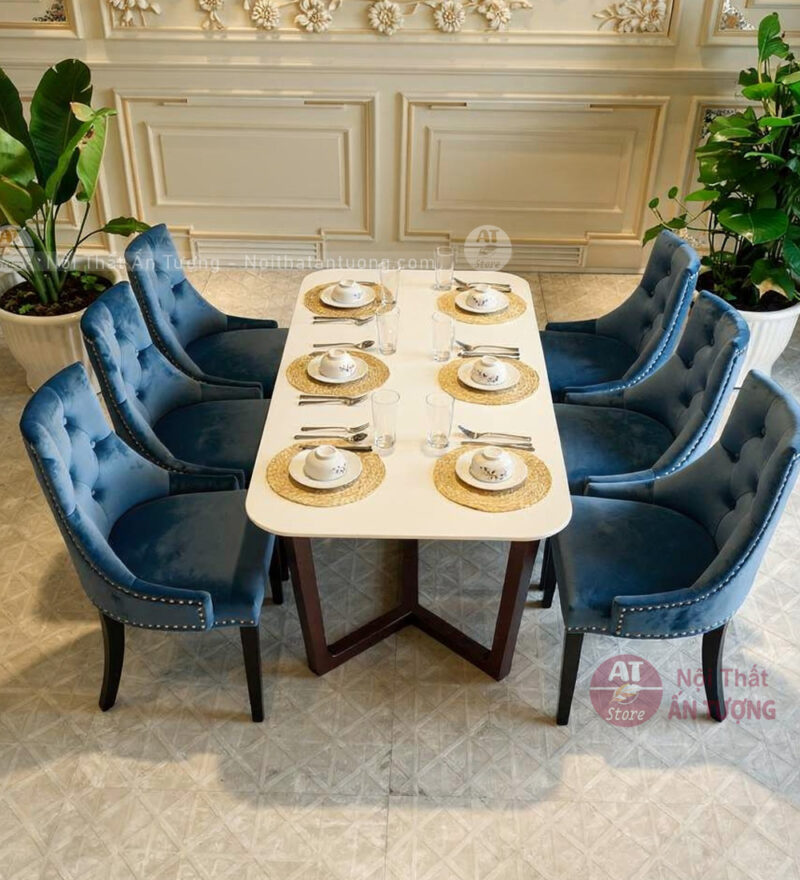 Bàn ăn cơm gia đình 4-6 ghế