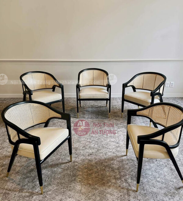 Bàn ăn mặt đá hình chữ nhật 6 người AT5982