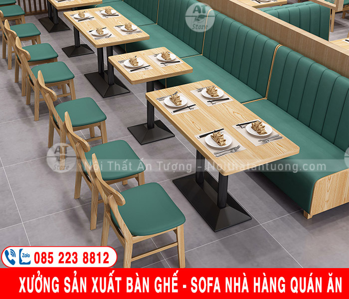 Bàn Ghế Nhà Hàng Quán Ăn