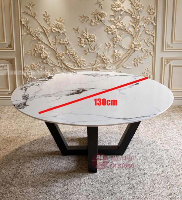 Bàn tròn không mâm xoay 1m3