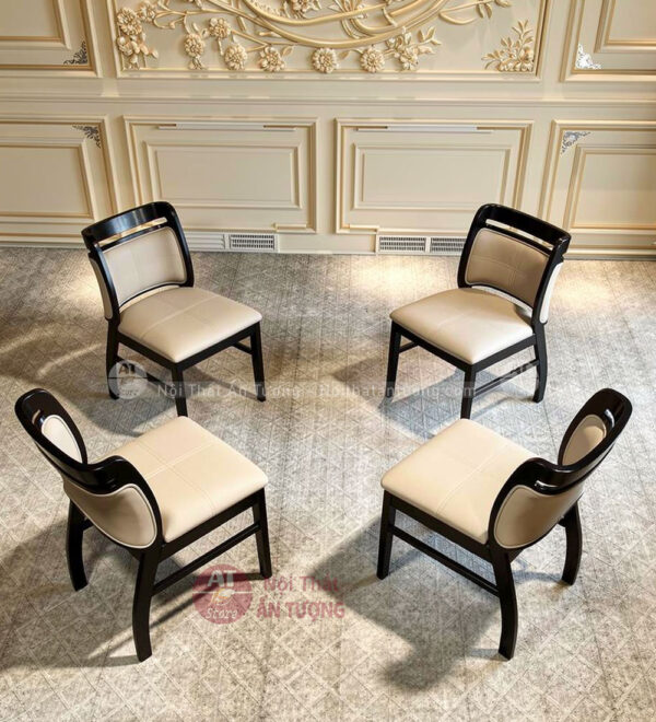 Bộ bàn ăn tròn mặt đá có mâm xoay 8 người AT3351