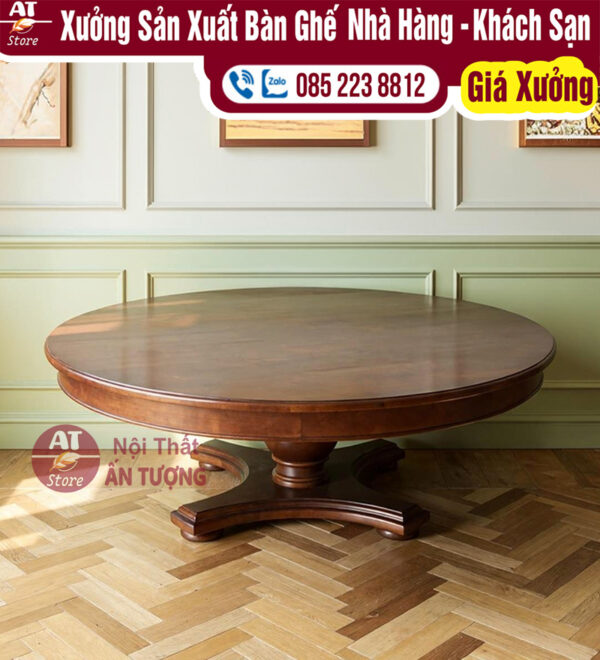 Bộ bàn ghế nhà hàng sang trọng cao cấp AT2885