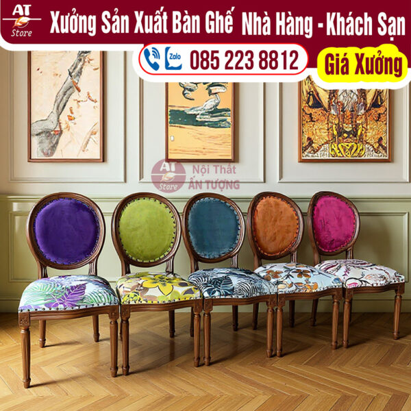 Ghế Loius nhà hàng, quán bar, cafe AT9767