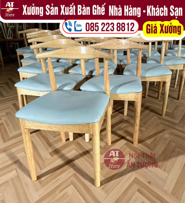 Ghế cafe nhà hàng đẹp AT2159 - Nội Thất Ấn Tượng
