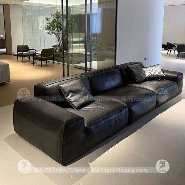 Sofa phòng khách chất liệu khung gỗ ốp nệm cao cấp AT2981 hình 2